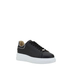 Philipp Plein Black Calf Leather Bos Taurus Low Top Sneakers