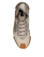 Dolce & Gabbana Multicolor Lace Up Low Top NS1 Sneakers Shoes