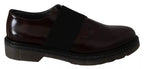 Dr. Martens Dark Brown Leather Elastic Strap Shoes