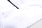 Dolce & Gabbana White GOLD CottonPoplin Bib Formal Dress Shirt