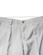 Dolce & Gabbana Light Gray Wool GOLD 2 Piece Formal Suit