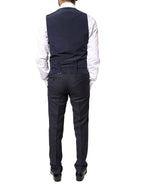 Dolce & Gabbana Black Fantasy MARTINI 3 Piece Formal Suit
