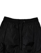 Dolce & Gabbana Black Nylon Cargo Jogger Men Sweatpants Pants