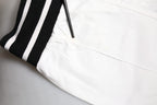 Dolce & Gabbana White Cotton Jogger Cargo Skinny Pants