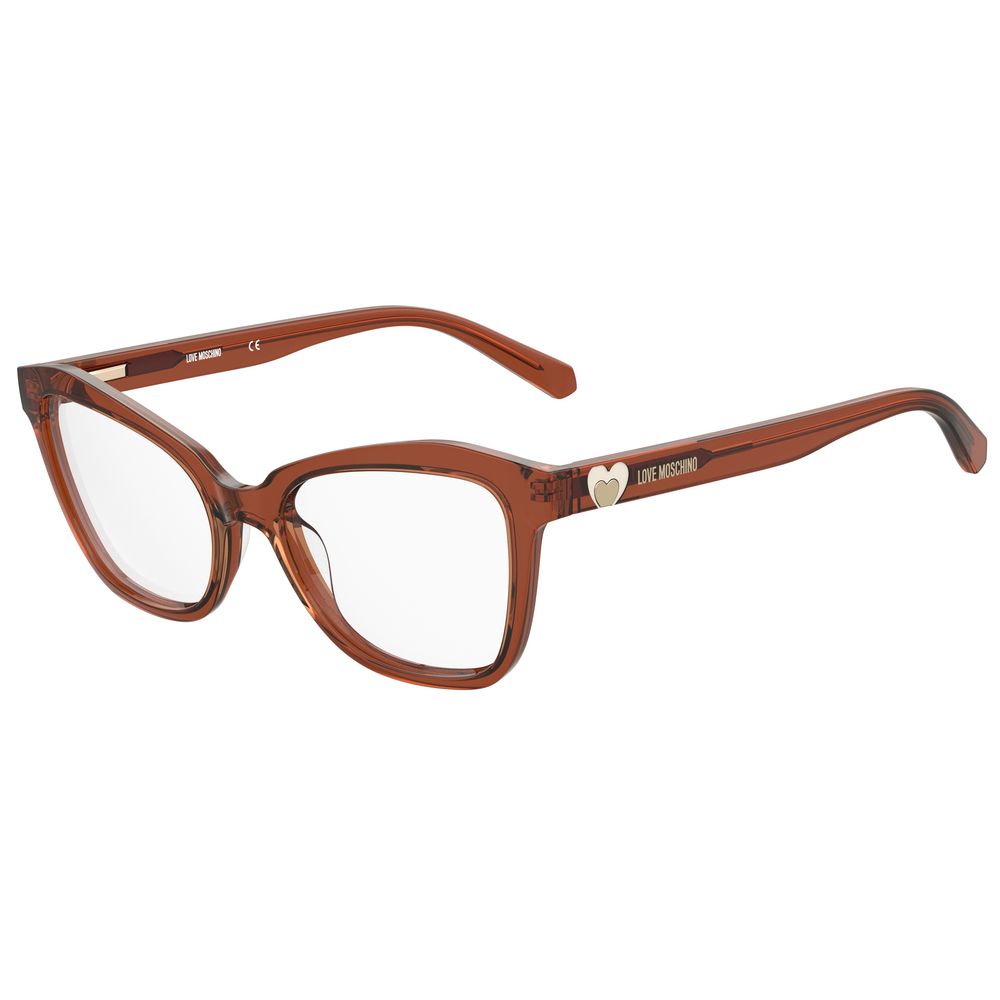 Love Moschino Yellow Acetate Glasses (Frames)