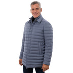 Herno Blue Polyester Coat