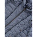 Herno Blue Polyester Coat