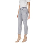 Street One Gray Cotton Skinny Jeans