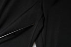 Dolce & Gabbana Black Nylon High Waist Slim Fit Pants