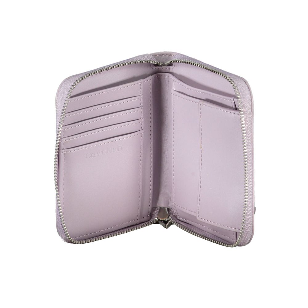 Calvin Klein Purple Polyester Women Wallet