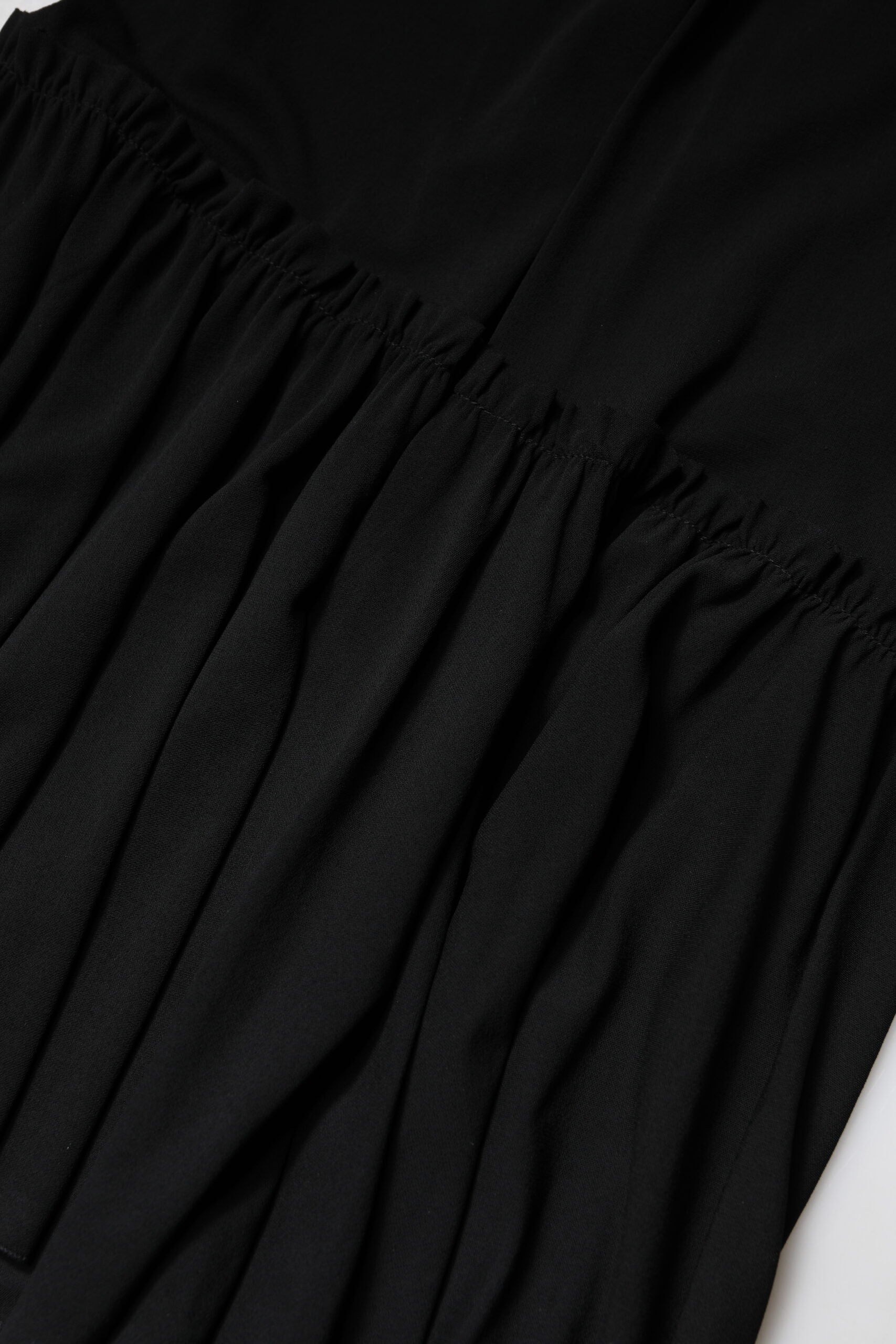 Dolce & Gabbana Black Mermaid Cut High Waist Midi Skirt