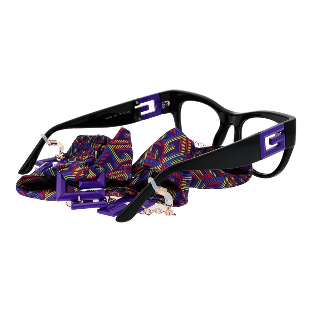 Guess Black Plastic Glasses (Frames)