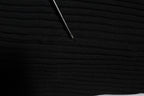 Dolce & Gabbana Black Cashmere Knitted Neck Warmer Foulard Scarf