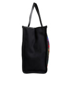 Dolce & Gabbana Multicolor Graphic Printed Top Handle Shopping Tote Bag
