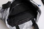 Dolce & Gabbana Gray Camo Cotton Multiple Compartments Tote Bag