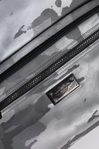 Dolce & Gabbana Gray Camo Cotton Multiple Compartments Tote Bag