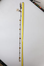 Dolce & Gabbana Silver Gold Brass Embellished Waist Chain Belt