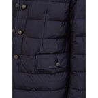 Dolce & Gabbana Blue Polyester Coat