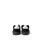 P448 Black Suede Leather Athletic Sneakers