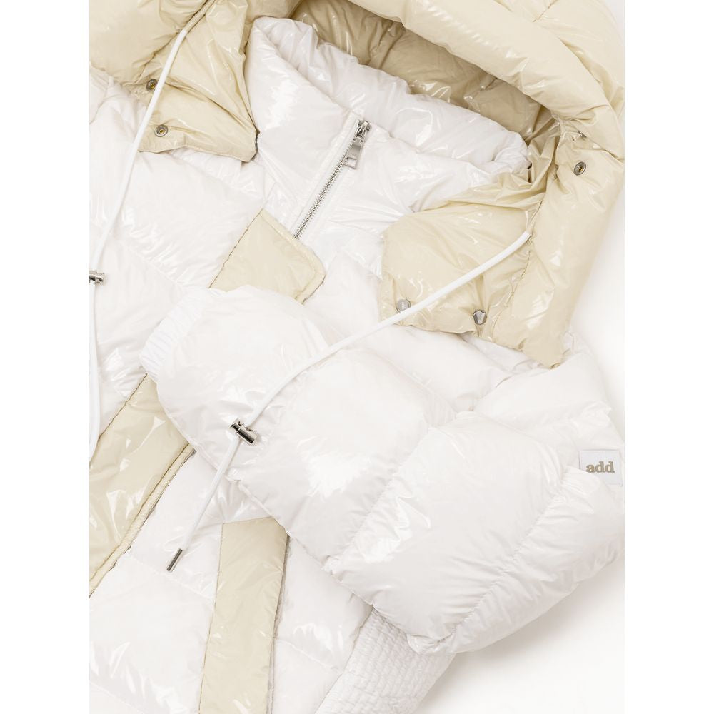 Add White Polyamide Coat