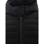 Peuterey Black Polyamide Full-Length Jacket