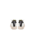 P448 White Leather Athletic Sneakers
