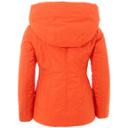 Peuterey Orange Polyester Full-Length Jacket