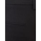 Lardini Black Cotton Chino Pants