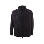 Lardini Blue Wool Coat