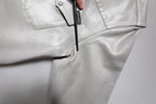Dolce & Gabbana Metallic Gray Cotton Button Down Shirt