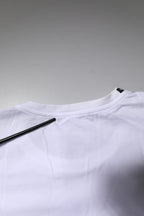 Dolce & Gabbana White Short Sleeves Round Neck Top T-shirt