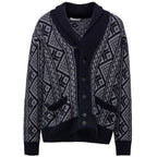 Cruciani Bicolor Cashmere Cardigan