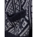 Cruciani Bicolor Cashmere Cardigan