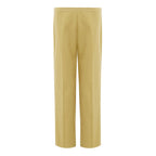 Lardini Gold Cotton Casual Pants