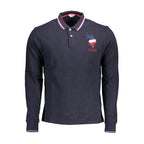 U.S. POLO ASSN. Blue Cotton Men's Polo Shirt