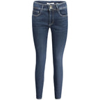 Guess Jeans Blue Cotton Women Skinny Jean