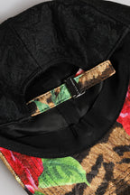 Dolce & Gabbana Multicolor DG Logo Patch 6 Panels Baseball Cap