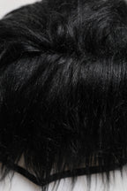 Dolce & Gabbana Black Faux Fur Bucket Hat