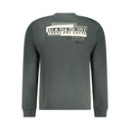 Napapijri Verde Cotton Men Sweatshirt