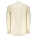 North Sails Beige Cotton Men Shirt