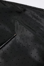 Dolce & Gabbana Black Long Sleeves Full Zip Bomber Jacket