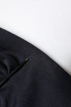 Dolce & Gabbana Black Wool Single Breasted Coat Suit Blazer