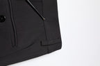 Dolce & Gabbana Black Cotton Single Breasted 2 Piece Suit