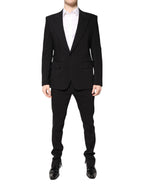 Dolce & Gabbana Multicolor Polyester Jacquard 2 Piece Suit