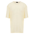 Corneliani Yellow Linen T-Shirt