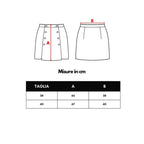 Tom Ford Blue Cotton Midi Skirt