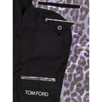 Tom Ford Purple Viscose Blazer