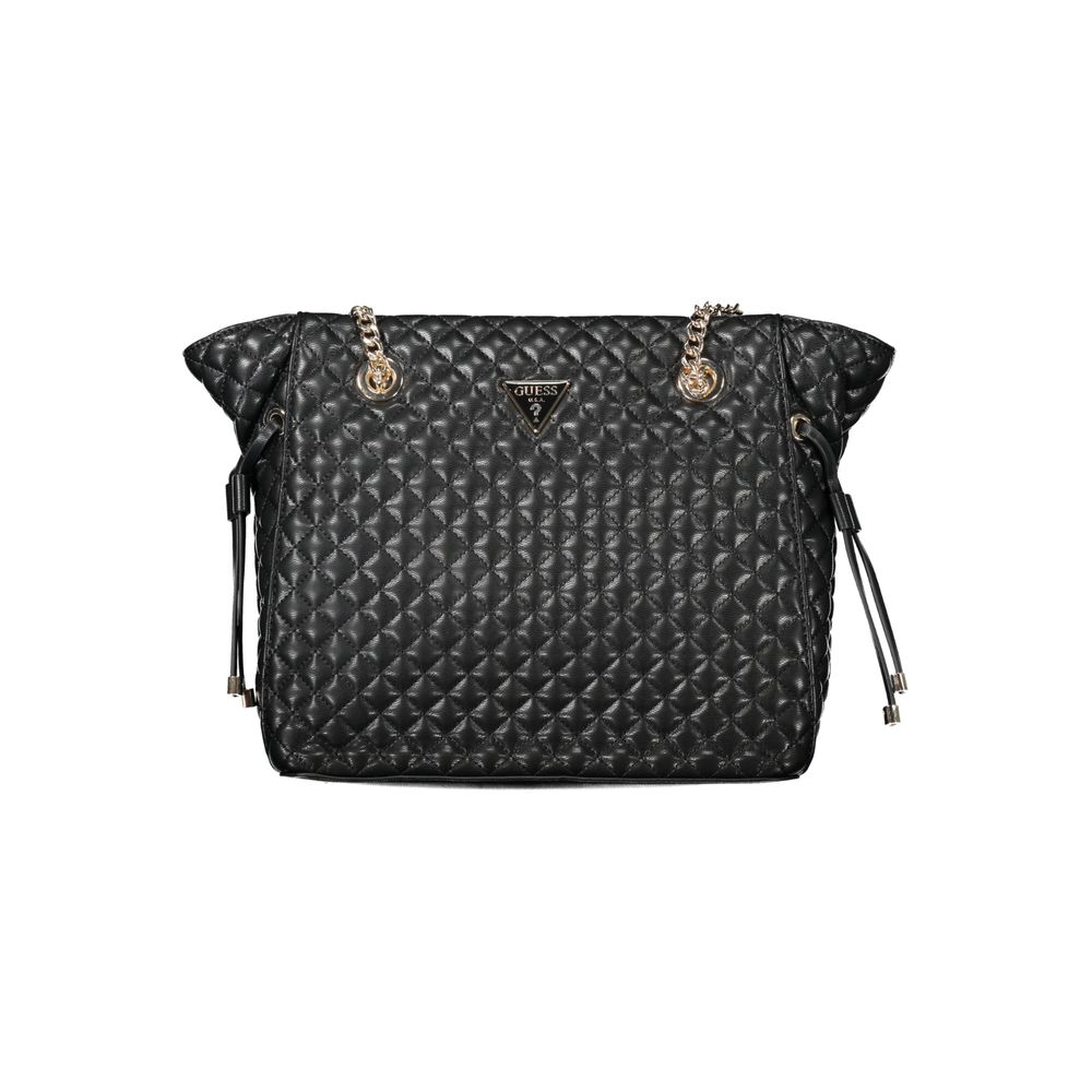 Guess Jeans Black Polyurethane Women Handbag