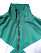 Dolce & Gabbana Multicolor Full Zip Windbreaker Jacket