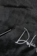 Dolce & Gabbana Black Logo Knitted Crewneck Pullover Sweater